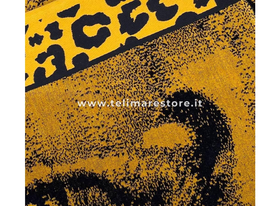 Telo Mare Fantasia Tigre 90x165cm Asciugamano Spiaggia 100% Spugna di Cotone Beach Towel