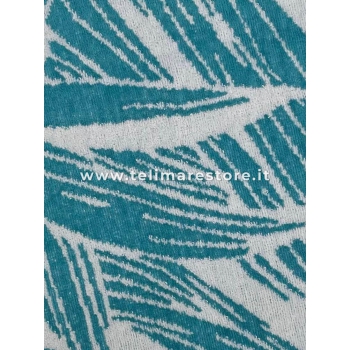 Telo Mare Fantasia Tropical Sabbia 90x165cm Asciugamano Spiaggia 100% Spugna di Cotone Beach Towel