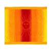 Telo Mare Grande Matrimoniale Sole Arancione 140x165cm Asciugamano Spugna 100% Cotone