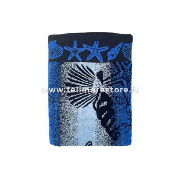 Telo Mare New Shell Blu