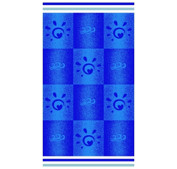 Telo Mare New Sun Azzurro