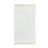 Telo Mare Poseidone Bianco Greca Natural Spugna 100% Cotone Asciugamano 90x165 cm Beach Towel