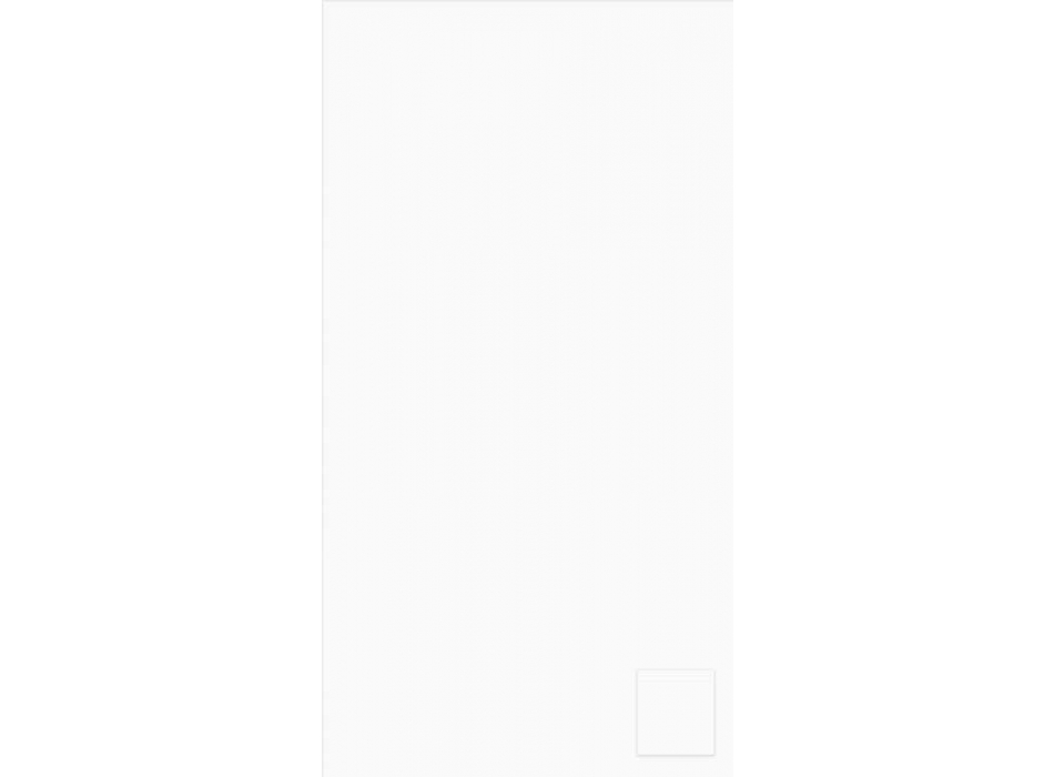 Telo Microfibra Tinta Unita Bianco 90x165cm