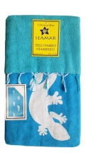 Telo Pareo Geco Azzurro