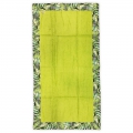 Telo Spugna Lime Bordo Stampato