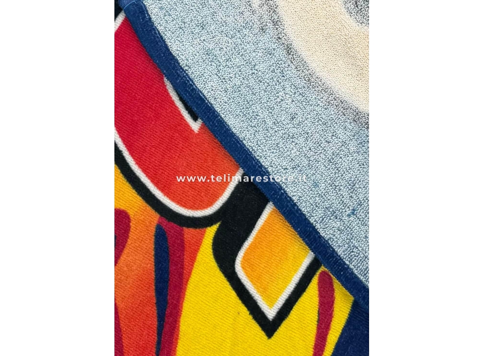 Telo Stampato Cars Piston Cup Asciugamano in Spugna 100% cotone Telo Mare 70x140cm 