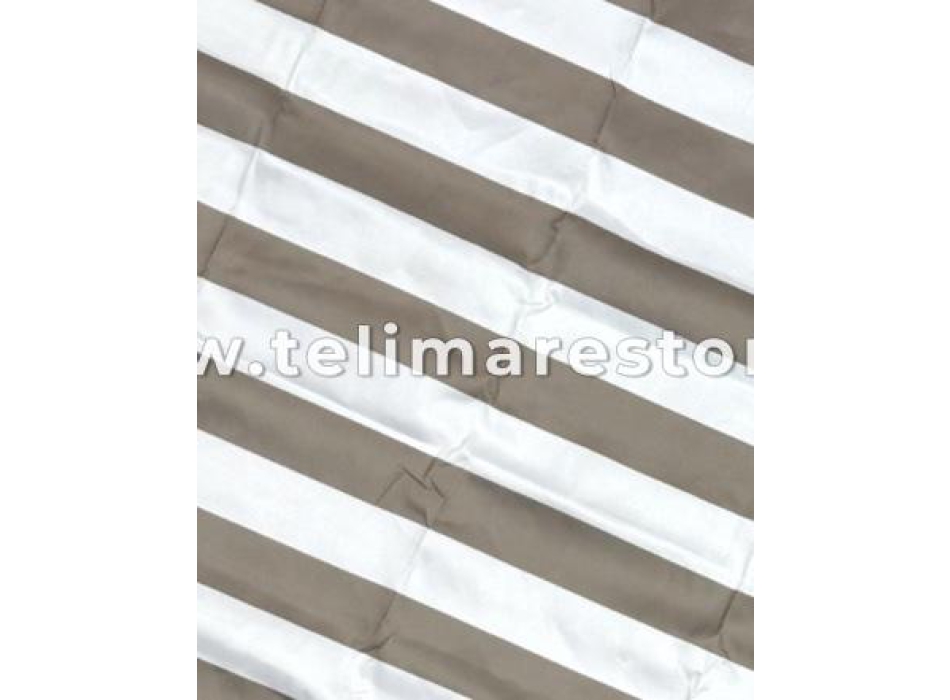 Telo Stampato in Microfibra Rigato Bianco Beige 90x165cm Telo Mare Asciugamano Spiaggia e Piscina 