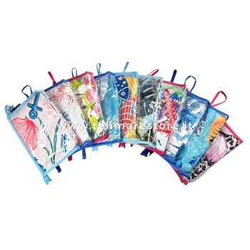 Telo Stampato in Microfibra Summer Animalier 90x170cm Asciugamano Spiaggia e Piscina 100%Poliestere