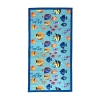 Telo Stampato in Microfibra Summer Pesciolini 90x170cm Asciugamano Spiaggia e Piscina 100%Poliestere