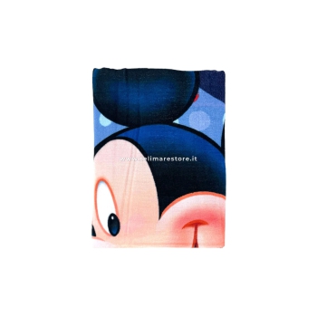 Telo Stampato Mickey Mouse in Spugna 100% cotone Telo Mare 70x140cm 