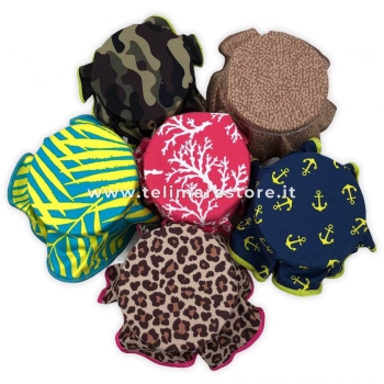 Telo Stampato SunJam Mimetico Verde in Microfibra 90x170cm 100% Poliestere