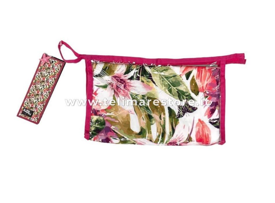 Telo Stampato Tropicale in Microfibra 90x170cm Telo Mare Asciugamano Spiaggia 