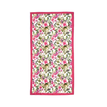 Telo Stampato Tropicale in Microfibra 90x170cm Telo Mare Asciugamano Spiaggia 