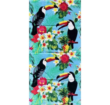 Telo Stampato Tucani Savana